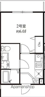 モダンオーク北柏【1階】の間取り