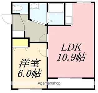 SAISON CLAIR SHOWA(セゾンクレール昭和)【1階】の間取り