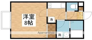 エクストールベル【205号室】の間取り