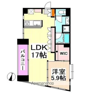 メゾン・プロムナード【2階】の間取り