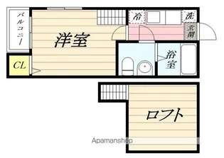 ヴァンベール宮町【2階】の間取り