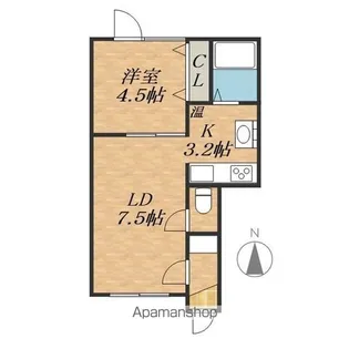 OAK.Ⅷ【1階】の間取り