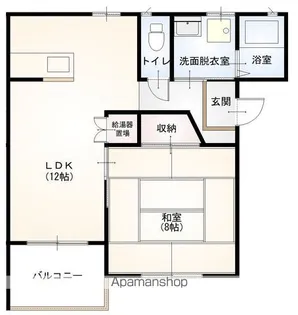 オリーブハイツ21【202号室】の間取り