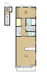 ミ・カシータ【2階】の間取り