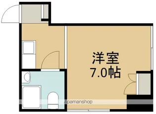 クレール小林【201号室】の間取り