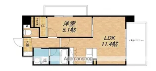 エルミナレジェンド【801号室】の間取り