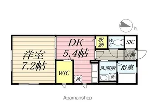 パークハイム横浜鶴見【1階】の間取り