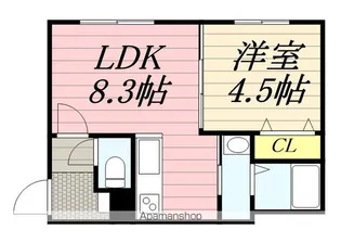GRAN BACH麻生(グランバッハ麻生)【1階】の間取り