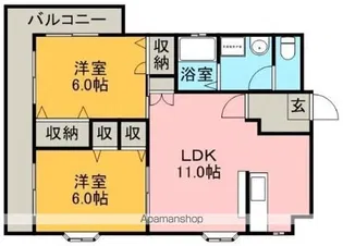リクトール7【5階】の間取り