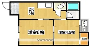 グリーンハイム公園南矢田【2階】の間取り