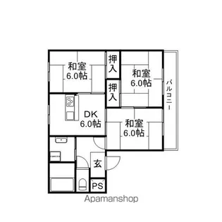 グローリーマンション【101号室】の間取り