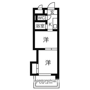 グリーンピア三郷【3階】の間取り