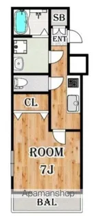 リアライズ立川 【5階】の間取り