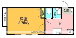 河野ビル【303号室】の間取り