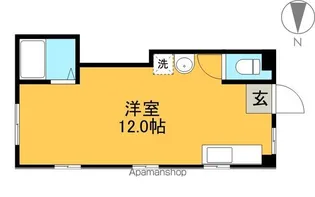 SERENO IWASAKI【3階】の間取り