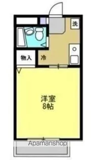 パレス神明町【103号室】の間取り