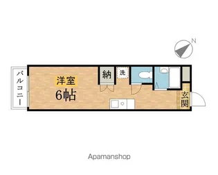 宮崎ビル【9階】の間取り