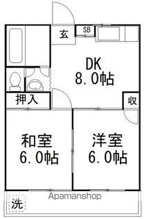 モアステージ【2階】の間取り