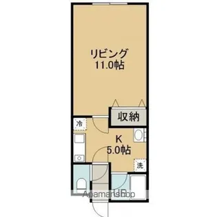 トクトラスト港【301号室】の間取り