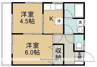 レクトハウス【1階】の間取り