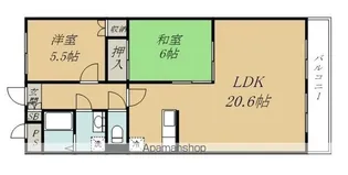センチュリーヤマトⅡ【2階】の間取り