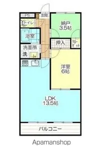 ドリーム2000オザワ【101号室号室】の間取り