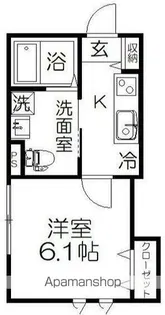 CASA KELLY【1階】の間取り