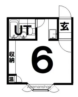 グリーンヒル【K号室】の間取り