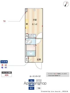 THE14 HIGASHI−JUJO【4階】の間取り