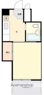 GSハイム新中野駅前【6階】の間取り