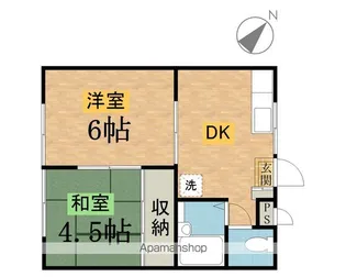 マインド北野【2階】の間取り