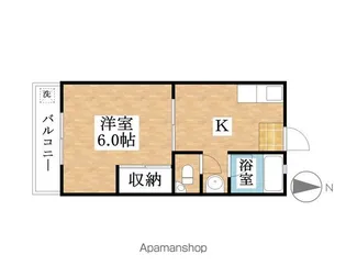 西春師勝土地第二ビル【3階】の間取り