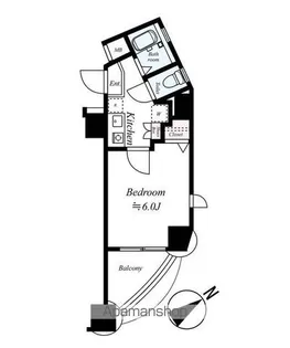 FORTUNA春日安藤坂【3階】の間取り