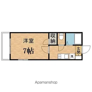 C’S7 KOBAYASHI【2階】の間取り