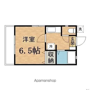 アースパックス3【206号室】の間取り