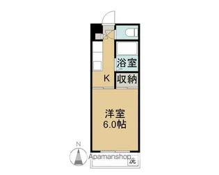 ドムス・ミワ東館【2階】の間取り