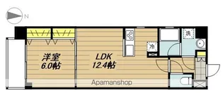 エクセルシティ戸田公園【6階】の間取り