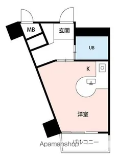 ルポ六本松【7階】の間取り