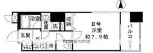 FORTUNATE PLACE【7-B号室】の間取り