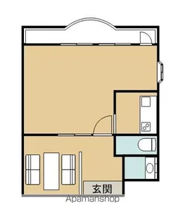 トゥインクルUNO【203号室】の間取り