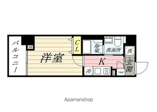 マキシヴ鶴見【6階】の間取り