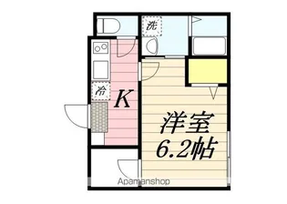 アイランドヴィラ箱崎【2階】の間取り