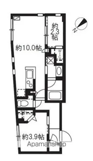 グローリオシェルト駒込【5階】の間取り