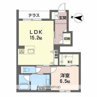 エターナルⅡ【1階】の間取り