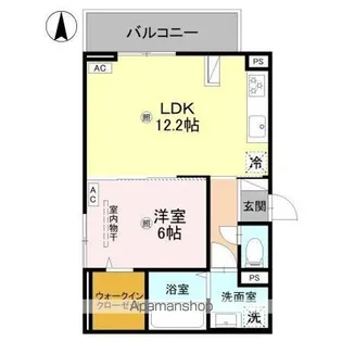 RETORIA阪南町【3階】の間取り