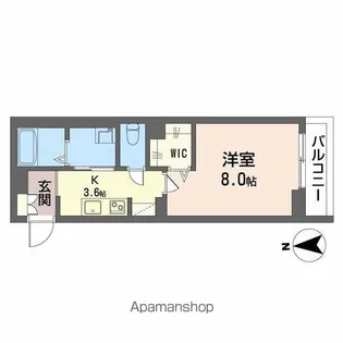 カワセミカーサ【2階】の間取り
