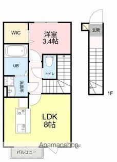 CASATELA【2階】の間取り