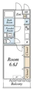 ガーデン アステリア 西千葉【2階】の間取り