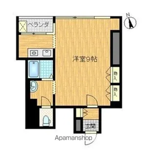 シルクルーム7番館【303号室】の間取り