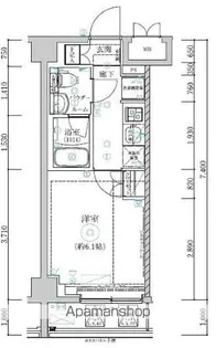 CION YOKOHAMA YAMATE【4階】の間取り